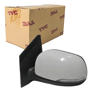 ESPEJO IZQUIERDO ELECTRICO KIA MORNING 2011/2015 CON DEFROSTER / ABATIBLE ELECTRICO / CON SENALIZADOR LED (BLINKER) / PARA PINTAR 8 PIN - REEMPLAZO