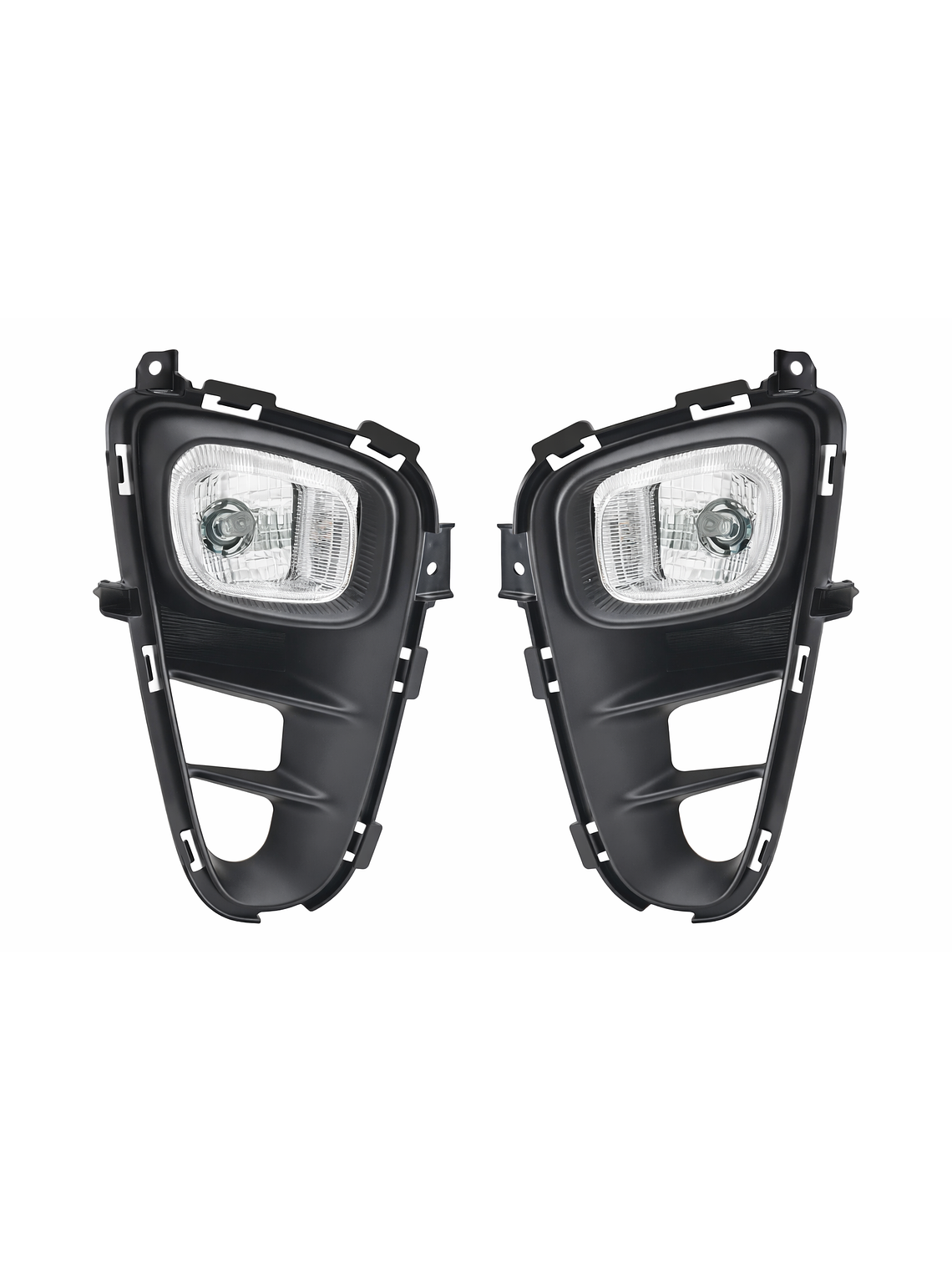 KIT NEBLINEROS KIA MORNING 2018 EN ADELANTE CON ARO CROMADO 1