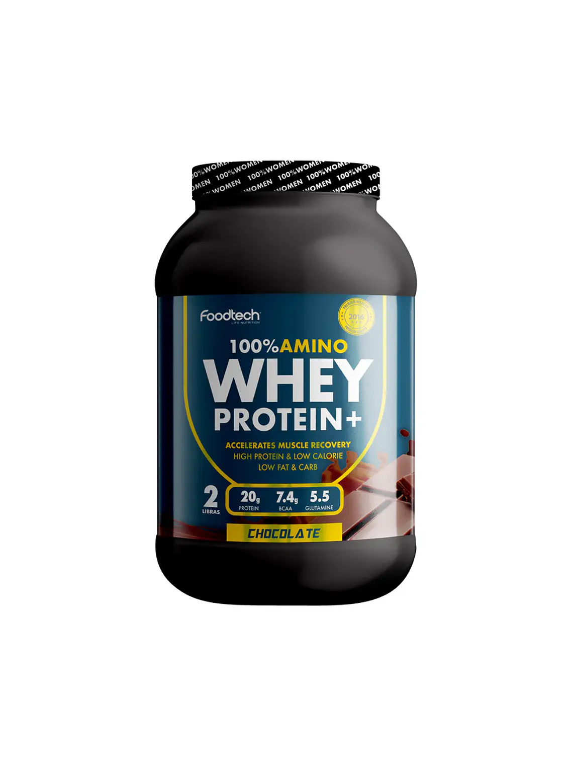 100% Amino Whey Protein 2lbs Chococlate - Foodtech 1