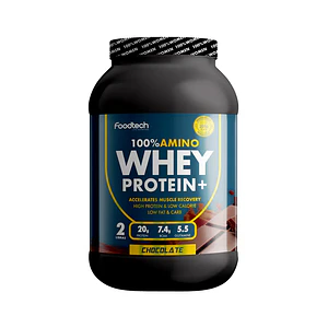 100% Amino Whey Protein 2lbs Chococlate - Foodtech