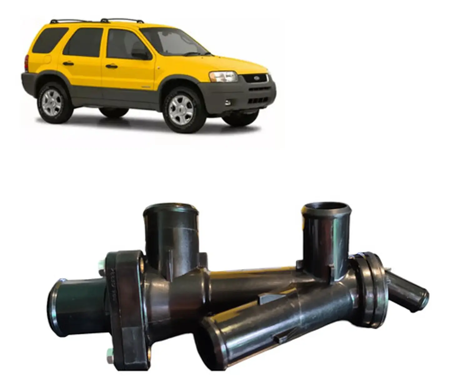 Termostato Con Carcasa Ford Escape 3.0 2001-2004 1
