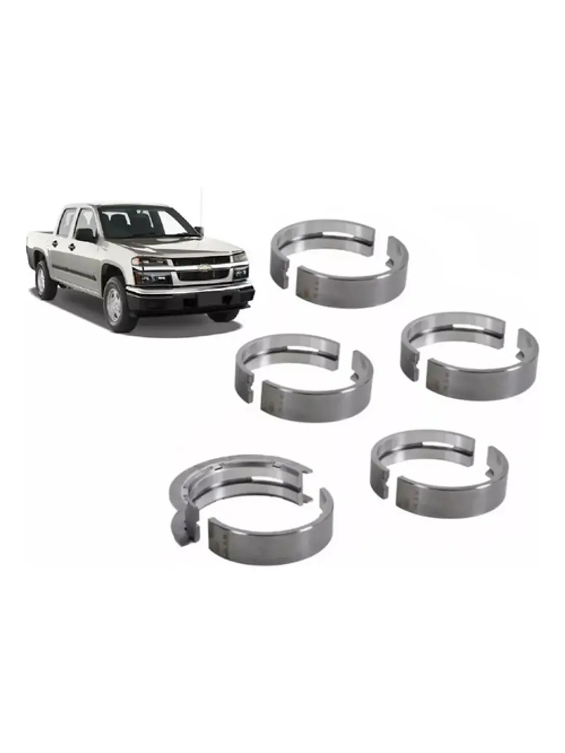 Metal Bancada 0,50mm Chevrolet Colorado 2.8 2.9 2006-2012 2