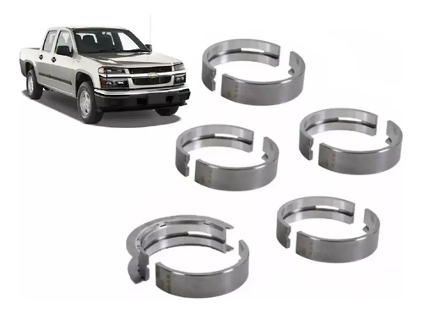 Metal Bancada 0,50mm Chevrolet Colorado 2.8 2.9 2006-2012 2