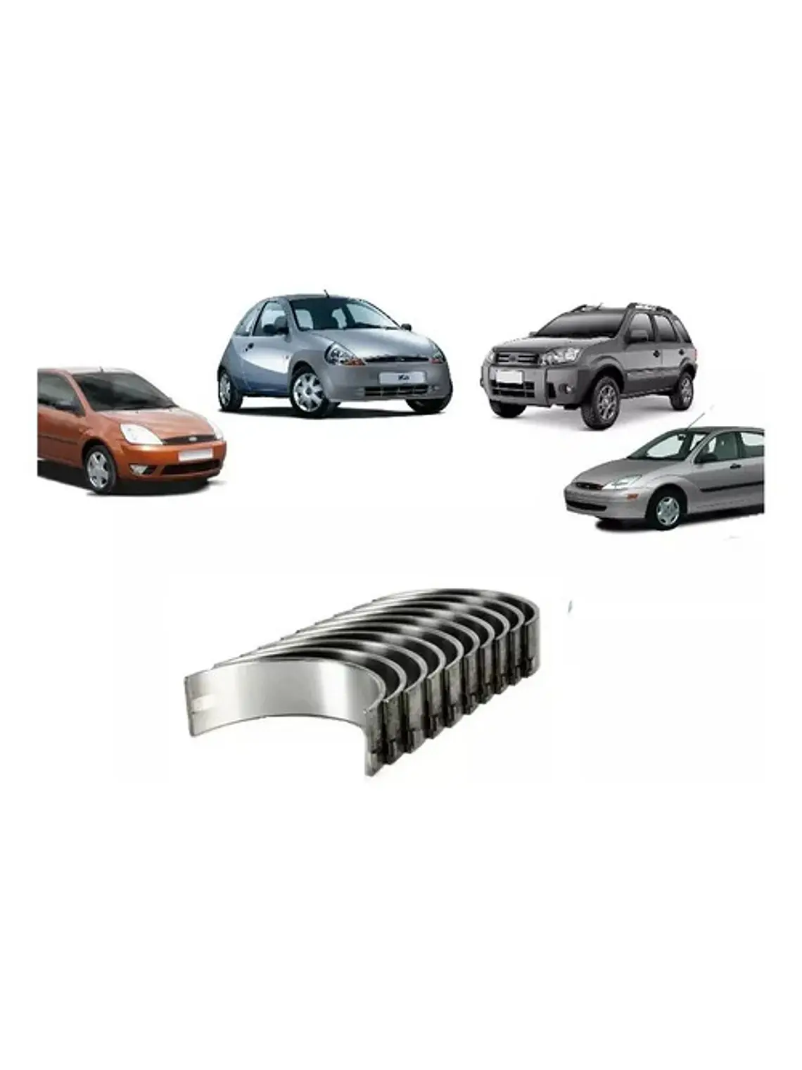 Metal Bancada 0,25mm Ford Fiesta Ecosport Focus Ka 2000-2012 1