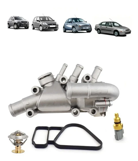 Caja Termostato Ford Focus Fiesta Ka Ecosport 1.6 1999-2012