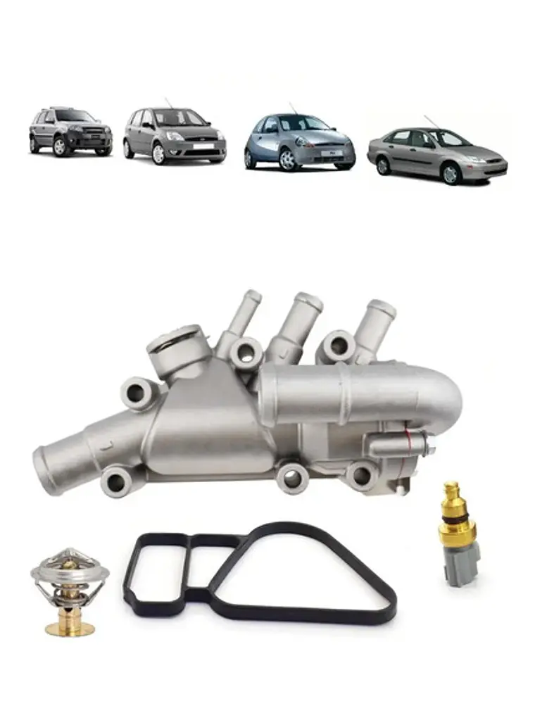 Caja Termostato Ford Focus Fiesta Ka Ecosport 1.6 1999-2012 1