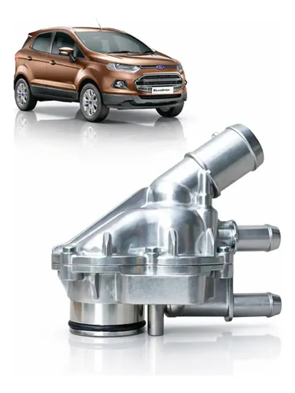 Termostato + Carcasa Metalica Ford Ecosport 1.5 2014-2021 1