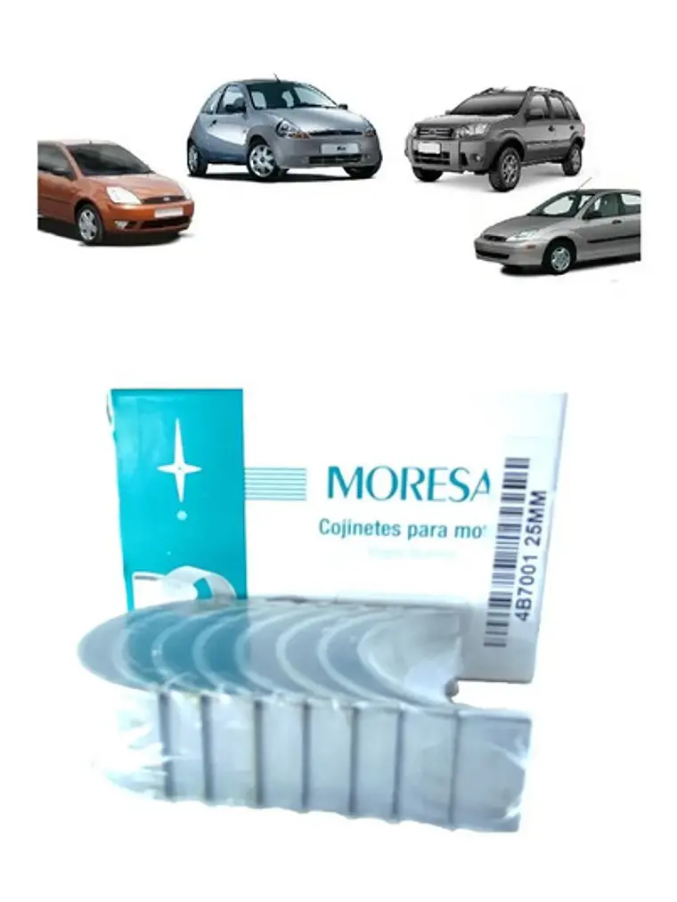 Metal Biela 0,25mm Ford Fiesta Ecosport Focus Ka 2000-2012 1