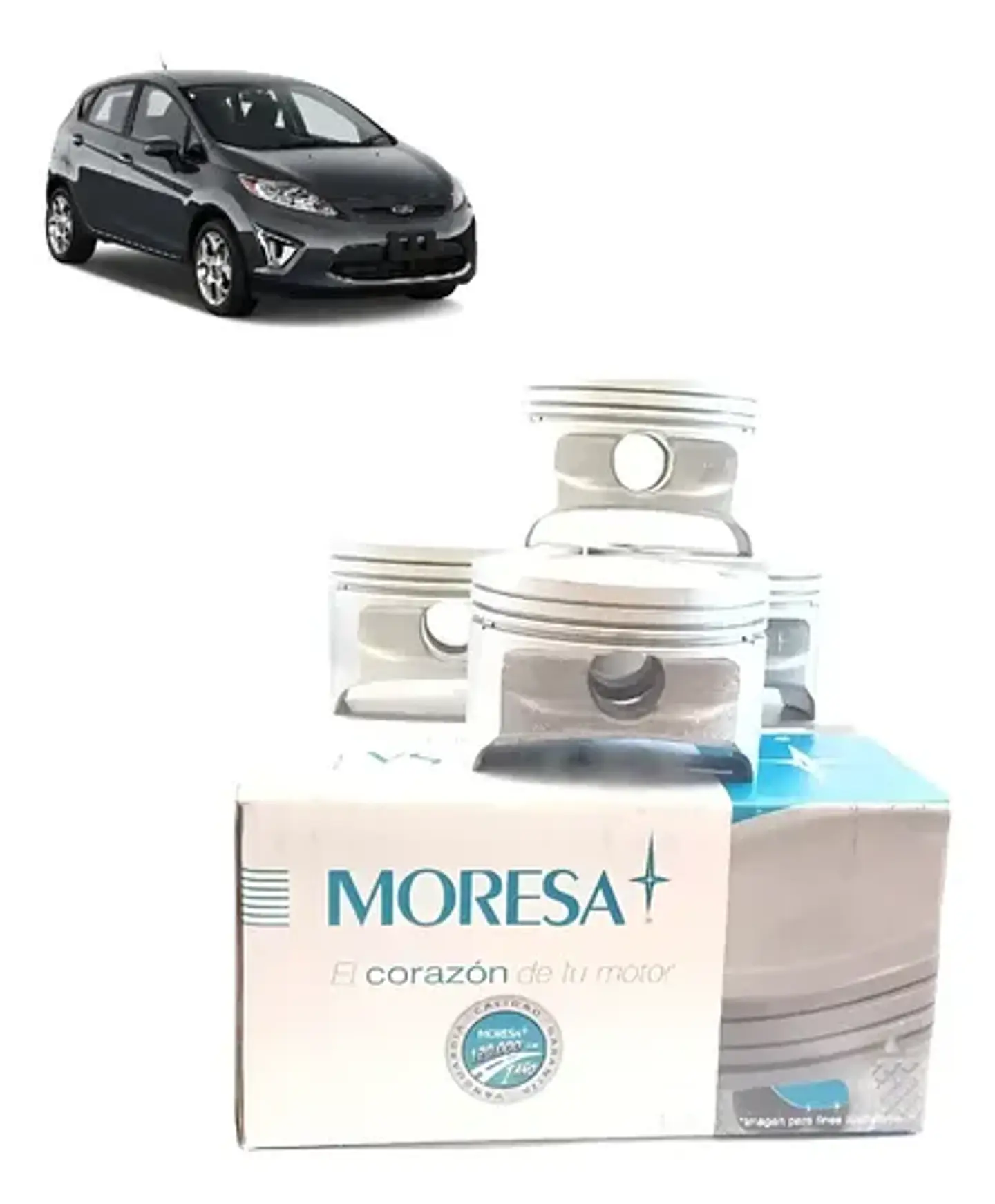 Juego De Pistones Std Ford Fiesta 1.6 Sigma 2011-2016 2