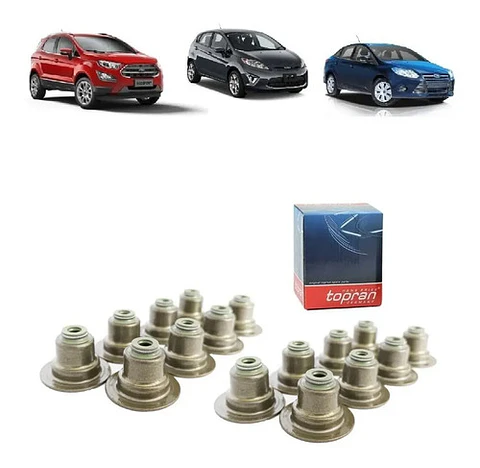 Juego Reten Valvula Admision Y Escape Ford Fiesta Ecosport