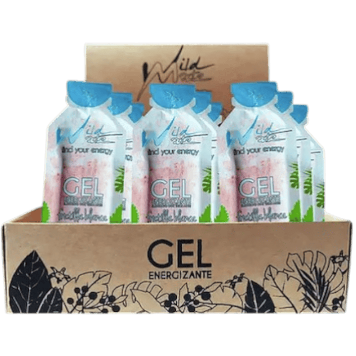 Gel Energético Deportivo Wildmate Plus Frutilla Blanca - 1 unidad 2