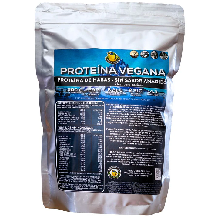 Pack 940 g Proteína Vegana Habas y Poroto Mung – EcoProteínas® 2