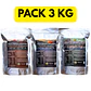 Pack 3 kg Proteína Vegana Arroz, Soya y Arveja – EcoProteínas® - Miniatura 1
