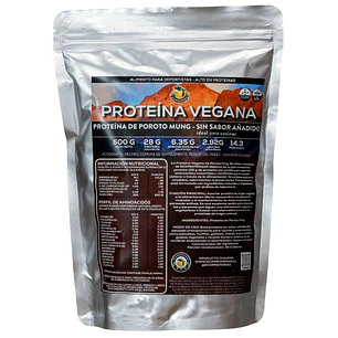 Proteína de Poroto Mung 500 g | Sin Sabor Añadido – EcoProteínas®