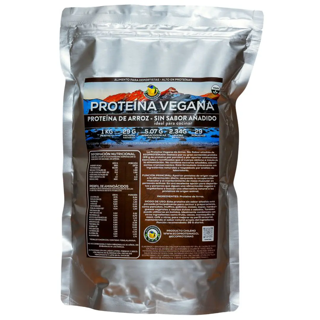Pack 3 kg Proteína de Arroz, Soya y Arveja – EcoProteínas® 2