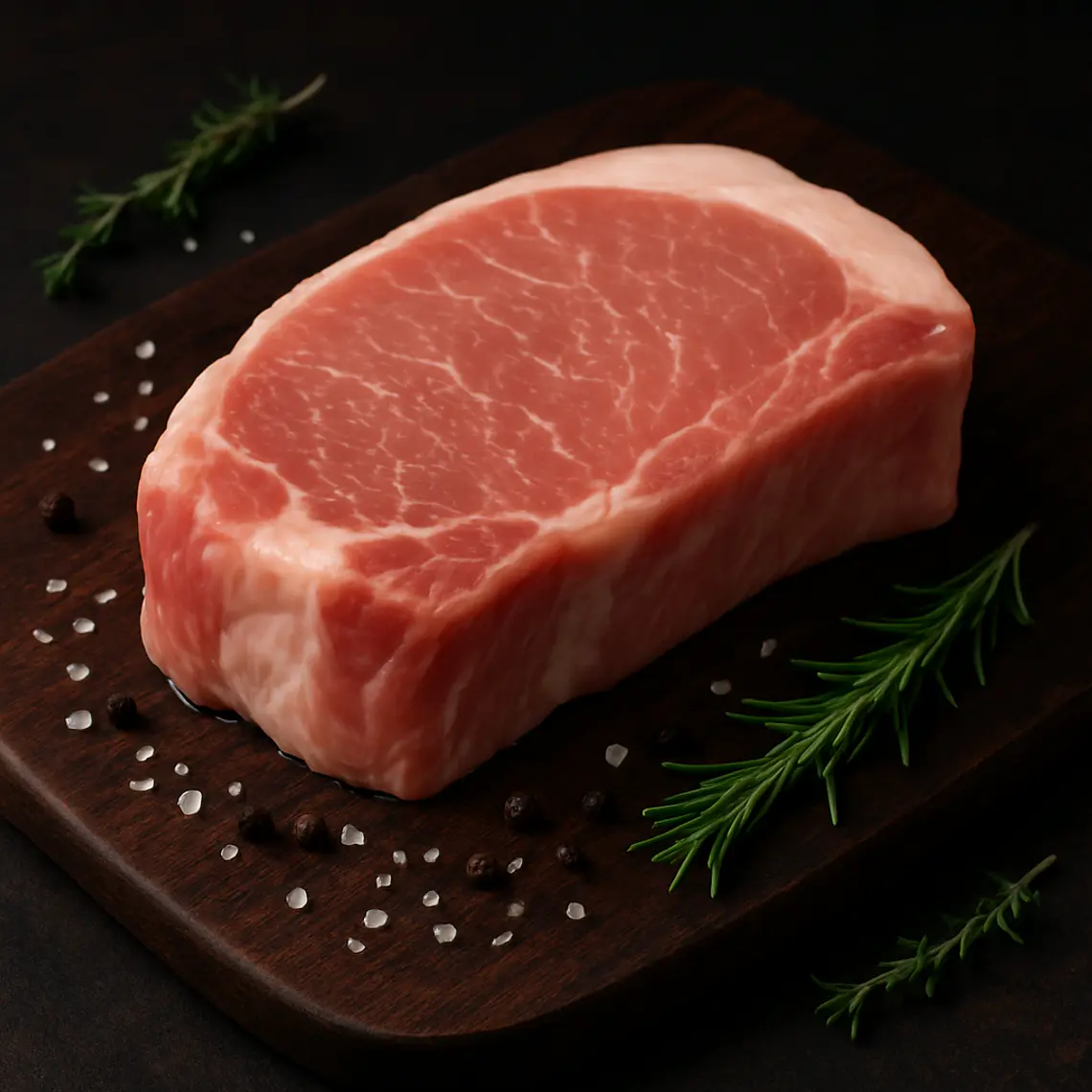 Bifes Lomo Centro de Cerdo Ahumado en Frío 1