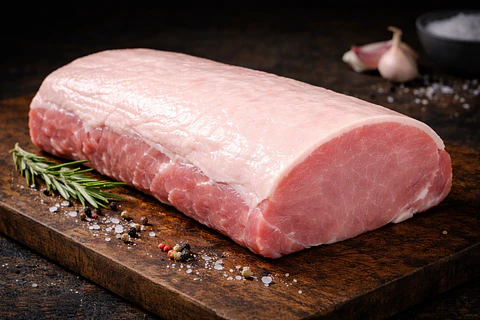 Lomo Centro de Cerdo Ahumado en Frío