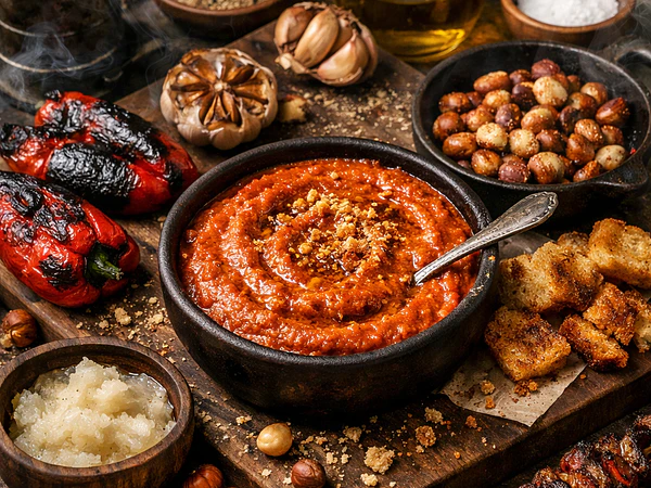 Salsa Romesco Ahumada en Frío