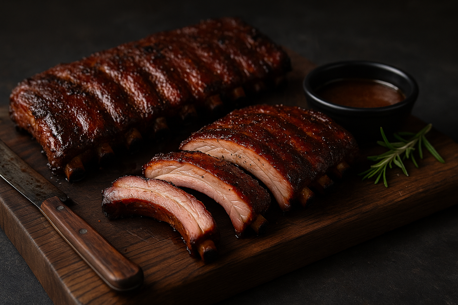 Baby Back Ribs Ahumadas en Frío