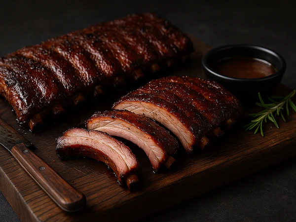 Baby Back Ribs Ahumadas en Frío