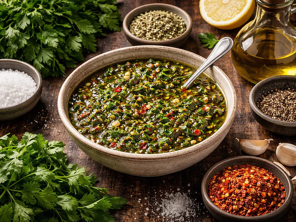 Chimichurri: clásico argentino, con toques chilenos