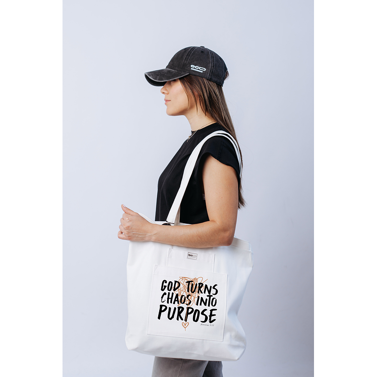 Bolsa de Gabardina con manija Personalizada con Logo 1