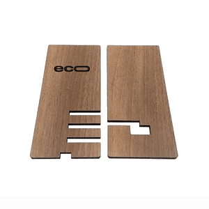 Soporte de madera iPad/Tablet/Smartphone M6 con Logo