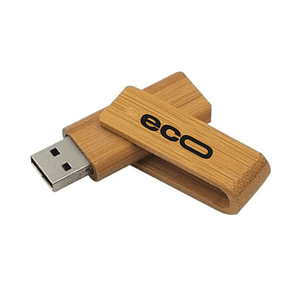 Pendrive Madera Ecológico Personalizado con Logo