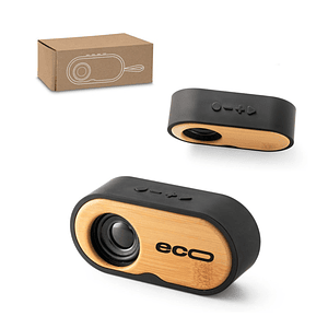 Parlante Ecológico madera Bambu TILLY Personalizado con Logo 
