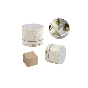 Parlante Inalámbrico Ecológico Personalizado con Logo 