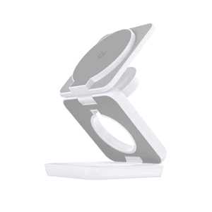 Cargador Inalámbrico Magnetico 3 en 1 Personalizado con Logo