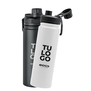 Botella térmica de acero premium con logo personalizado