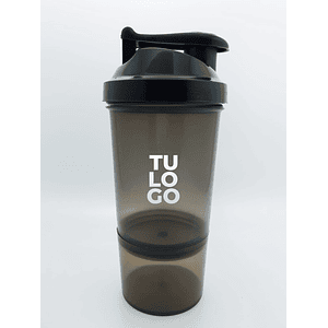 VASO MEZCLADOR - SHAKER DOBLE CON LOGO 