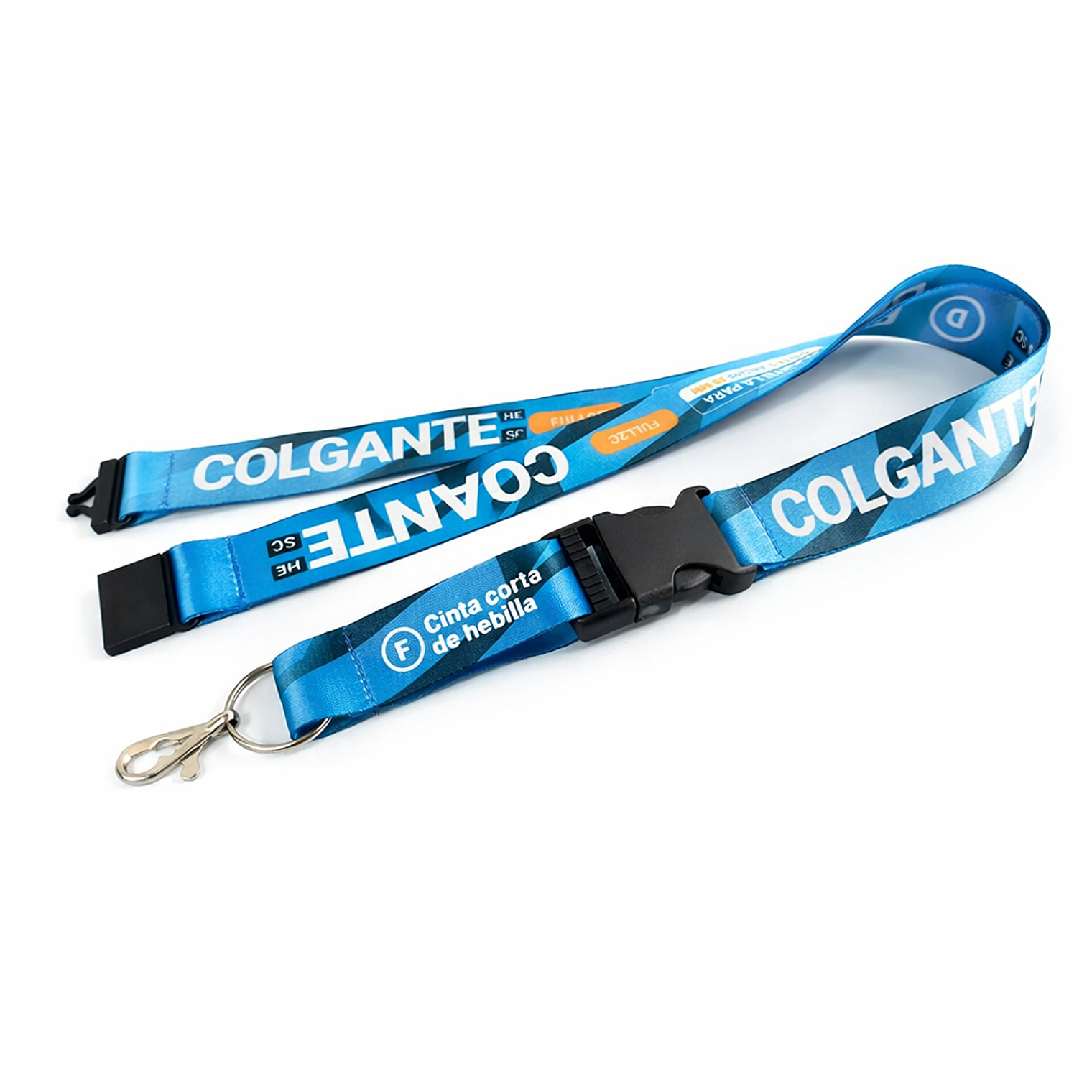 Cintas Colgante para credenciales personalizadas 3