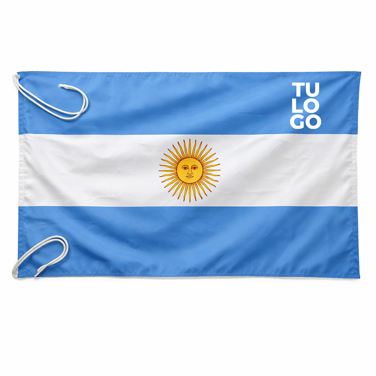 Bandera Personalizada con logo 1
