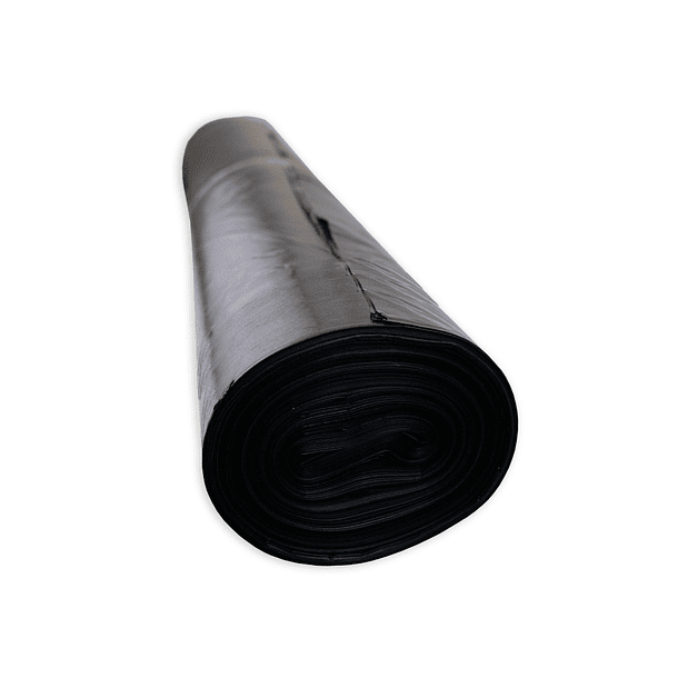 Manga Plastica Negra 4x50 mts, 100 mt2 200 micras 3