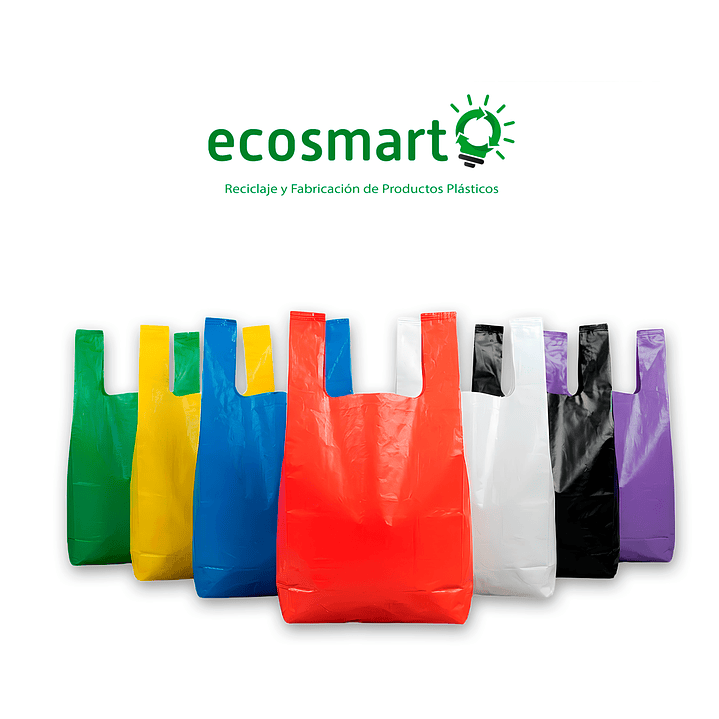 Bolsa Tipo Camiseta Color Lila - 35cmx40cm - 100 unidades 6