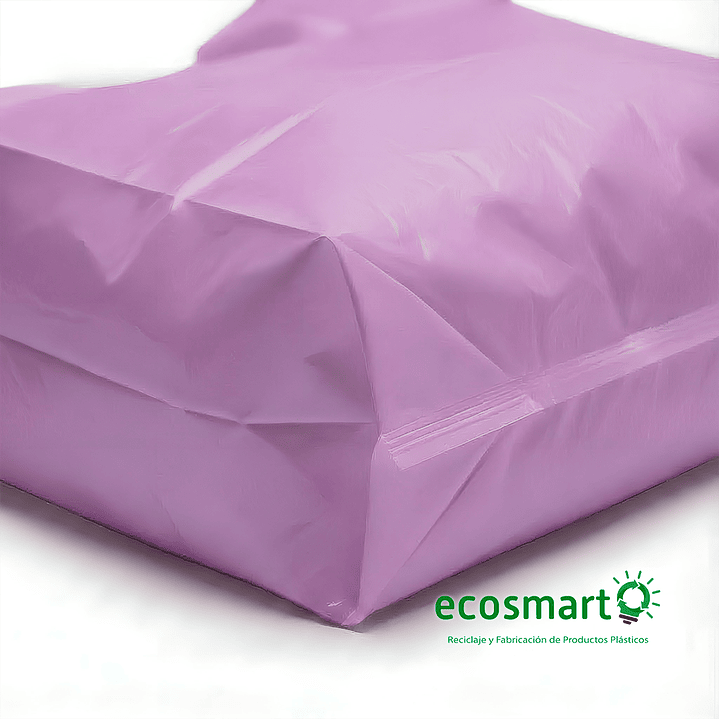 Bolsa Tipo Camiseta Color Lila - 35cmx40cm - 100 unidades 5