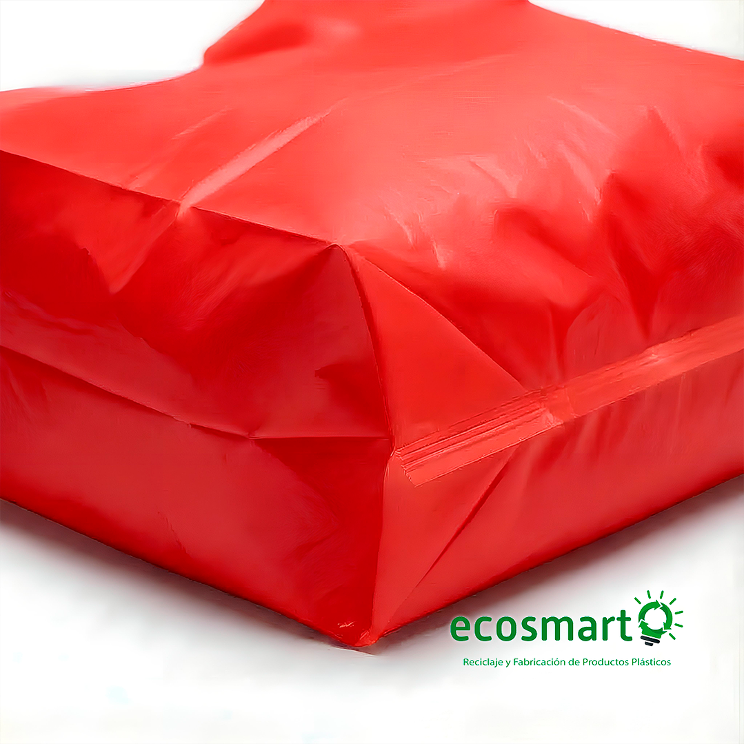Bolsa Tipo Camiseta Color Rojo - 35cmx40cm - 100 unidades 5