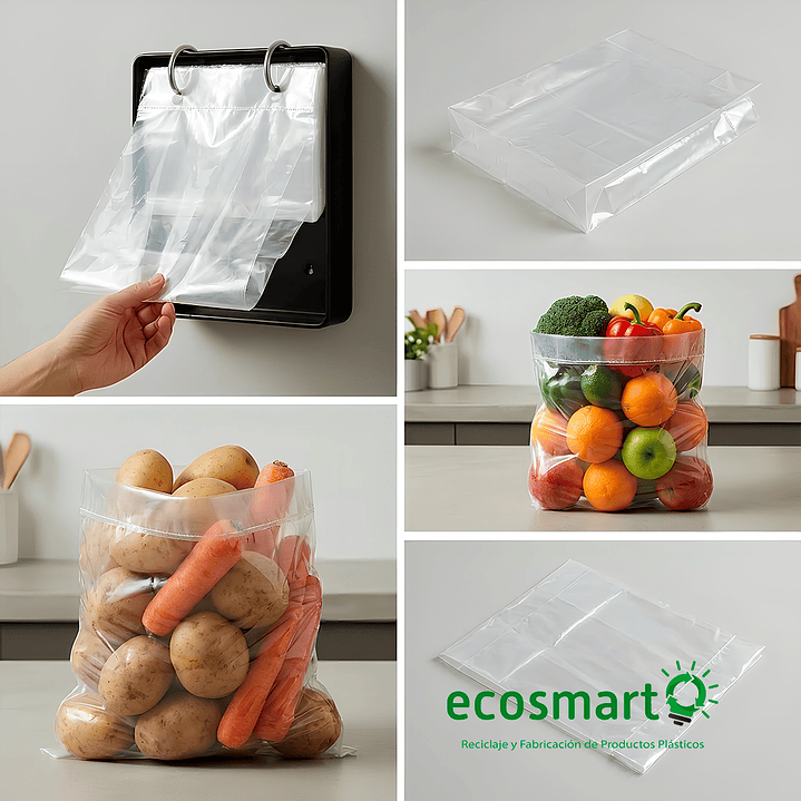 Bolsa Tipo Taco - Transparente - 20cmx30cm - 100 unidades 5