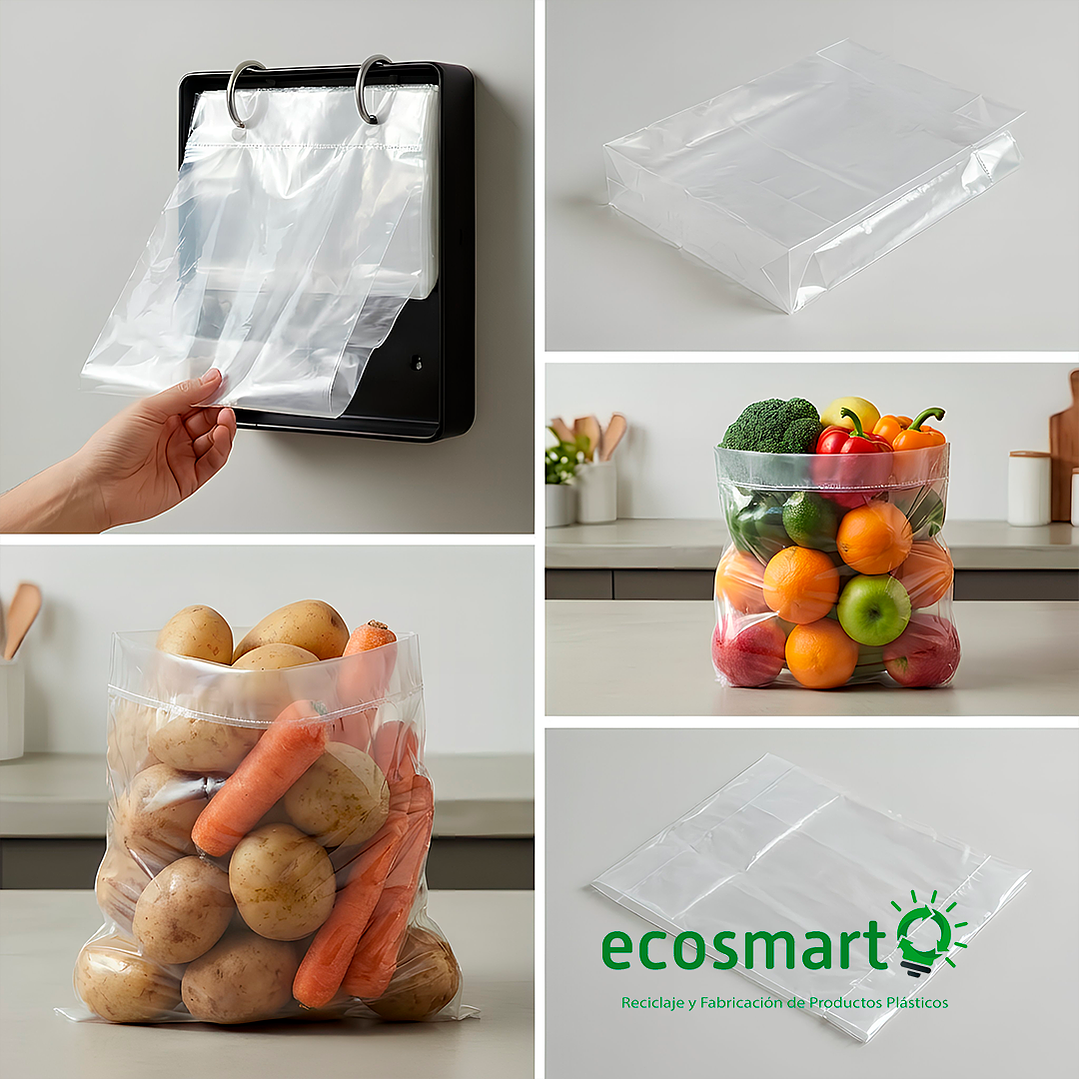 Bolsa Tipo Taco - Transparente - 30cmx40cm - 100 unidades 5