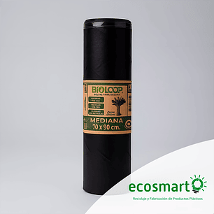 Bolsa de Basura Bioloop Mediana - 70x90 - Rollo de 10 unidades 