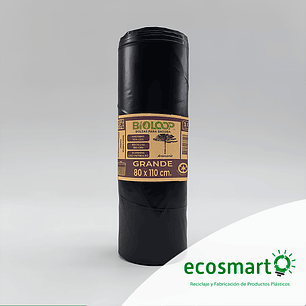 Bolsa de Basura Bioloop Grande <br> 80x110 - Rollo de 10 unidades