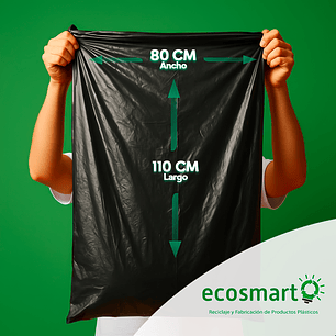 Bolsa de Basura Bioloop Grande <br> 80x110 - Rollo de 10 unidades