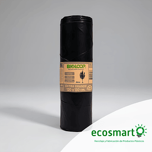 Bolsa de Basura Bioloop Extra Grande - 120x130 - Rollo de 5 unidades