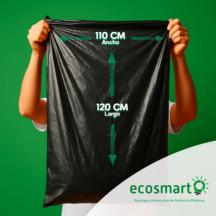 Bolsa de Basura Bioloop Gigante - 110x120 - Rollo de 10 unidades 2