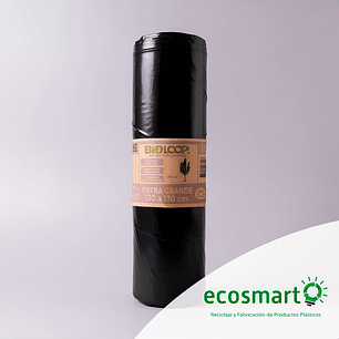 Bolsa de Basura Bioloop Extra Grande - 120x130 - Rollo de 10 unidades