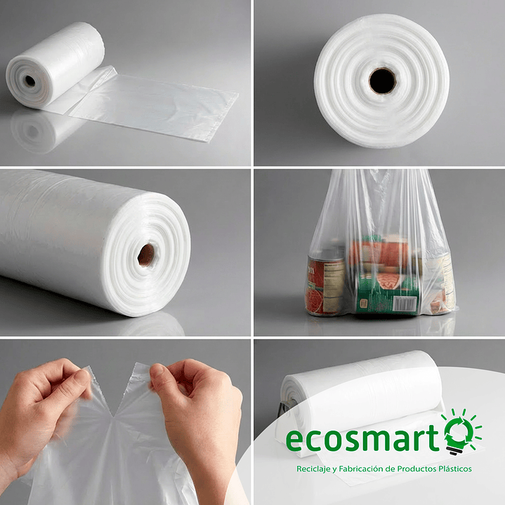 Bolsa Plástica Prepicada en Rollo 20X30 4.5 kg 4