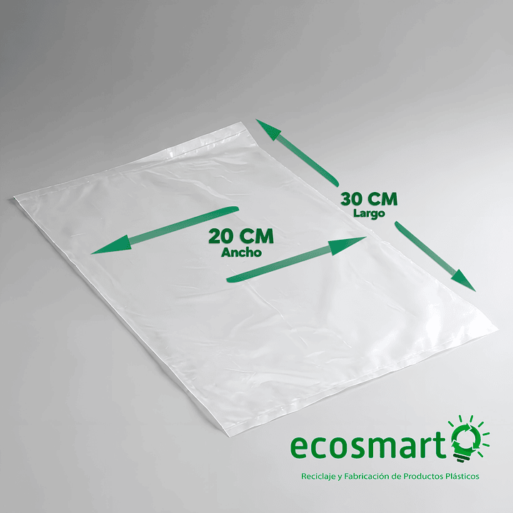 Bolsa Plástica Prepicada en Rollo 20X30 4.5 kg 2