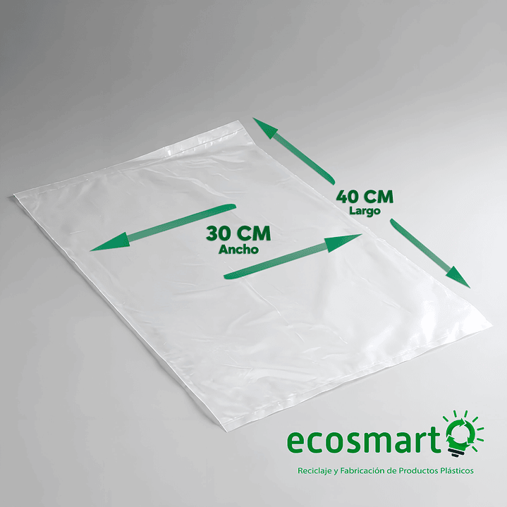 Bolsa Plástica Prepicada en Rollo  30x40  8 kg  2